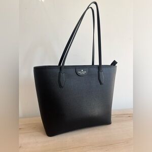 Black Kate spade large tote